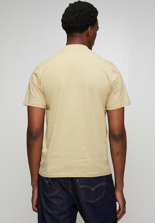 Only & Sons - ONSOTIS LIFE REG MOCK NECK TEE - TWILL