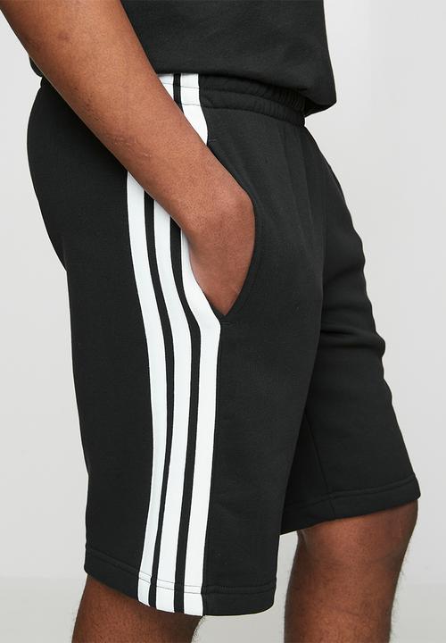 adidas Performance - 3-Stripe FL Short - Black/white
