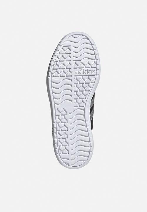 adidas Performance - Vl Court Bold J - Core Black/Silver Met./Ftwr White