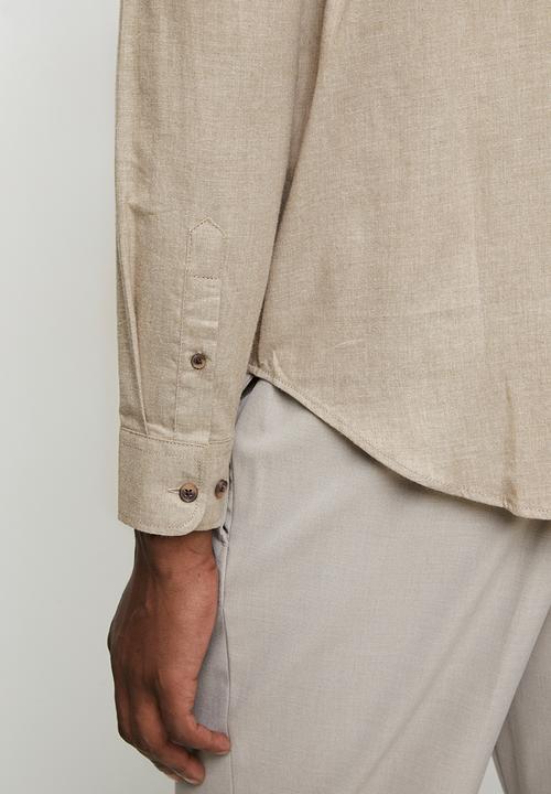 Only & Sons - ONSJUPITER Regular Fit Shirt - Fudge 