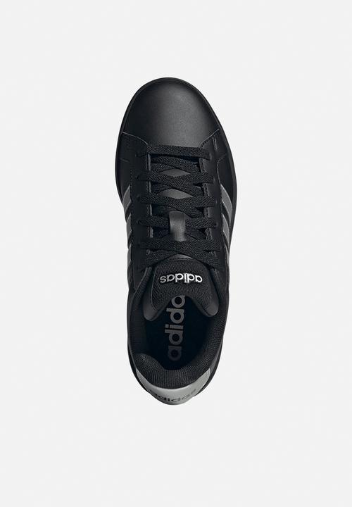 adidas Performance - Grand Court 3.0 J - Core Black/Silver Met./Core Black