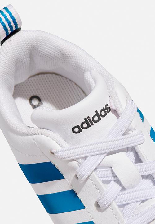 adidas Performance - Grand Court Crib - Ftwr White/Lucid Ray Blue/Aurora Onix