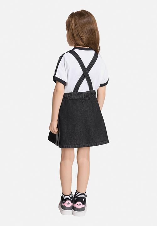 adidas Originals - Girls Denim Dress - True Black Denim