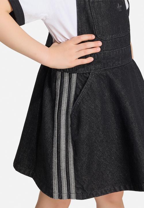 adidas Originals - Girls Denim Dress - True Black Denim
