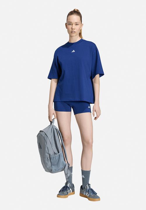 adidas Performance - W 3Ss Gfx Tee2 - Dark Blue