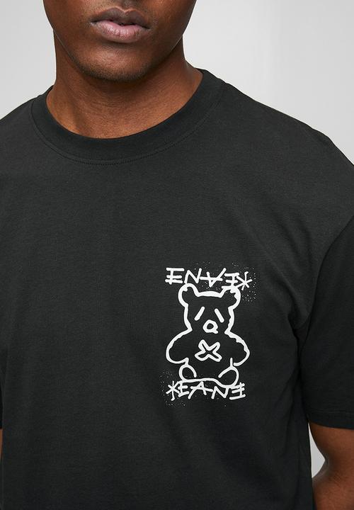 Only & Sons - ONSKEANE RLX SS PRINTED TEE RT-Black