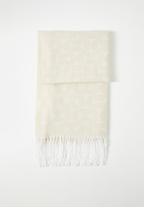H&S - Mod Jacquard Blanket - Tapioca