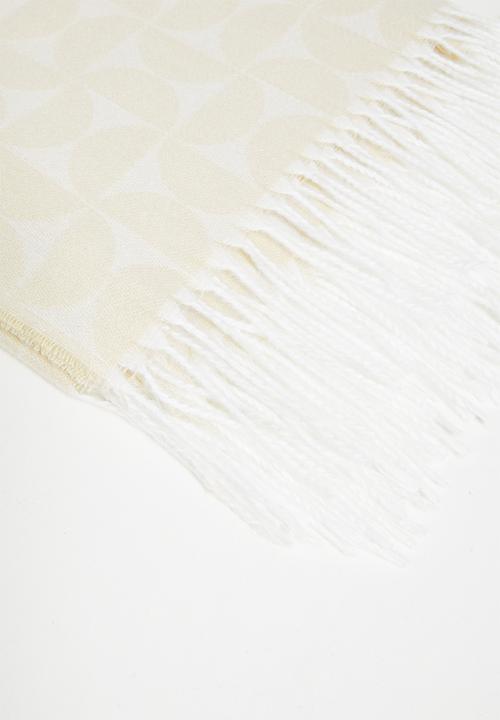 H&S - Mod Jacquard Blanket - Tapioca