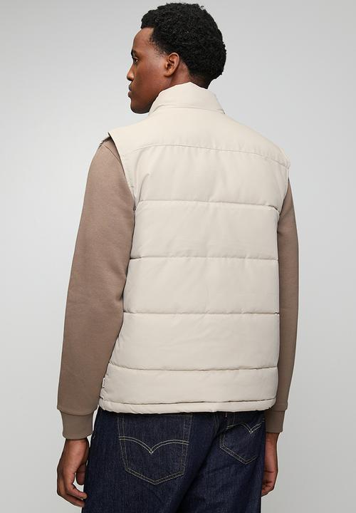 Only & Sons - ONSJAKE Quilted Vest Otw - Grey