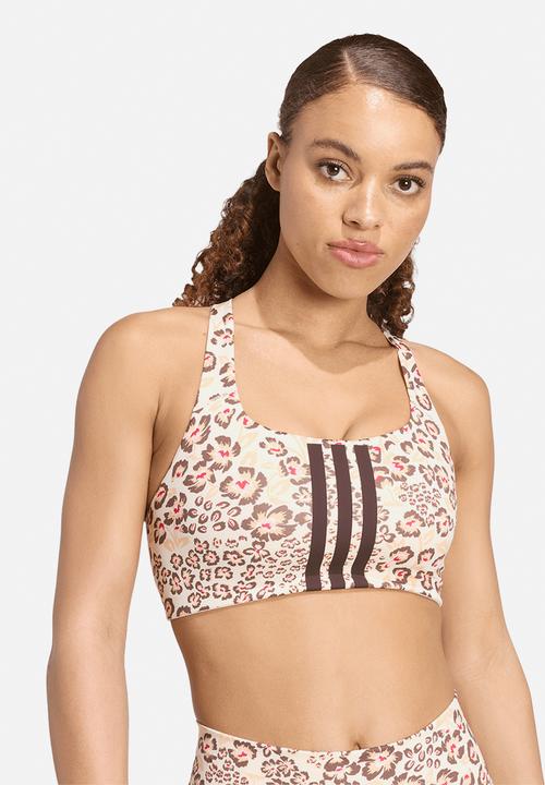 adidas Performance - Farm Bra - Ecru Tint/Multicolor/Shadow Brown