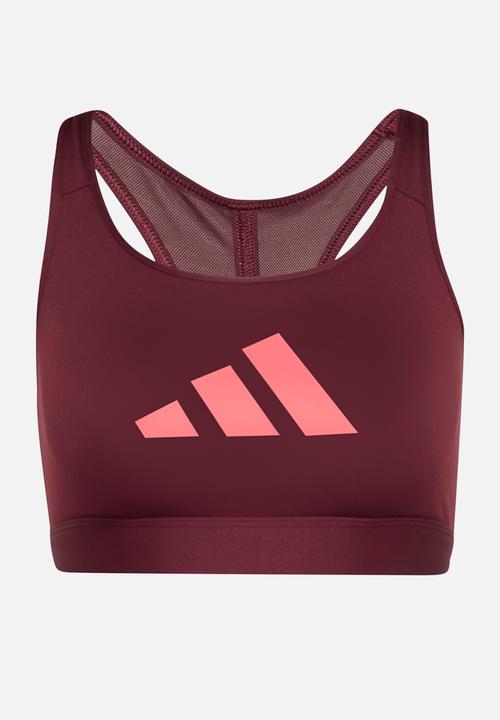 adidas Performance - Pwrct Bl Bra - Maroon
