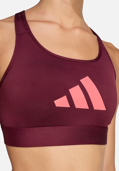 adidas Performance - Pwrct Bl Bra - Maroon