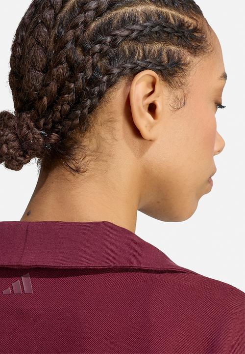 adidas Performance - W Cp Polo - Maroon/Magic Mauve