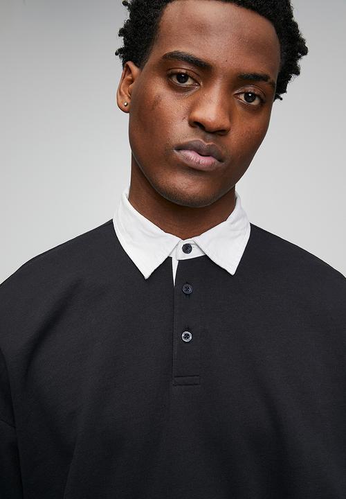 Only & Sons - Jeffrey Rugby Polo - Black