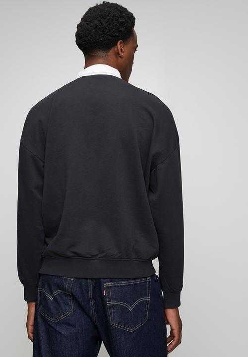 Only & Sons - Jeffrey Rugby Polo - Black