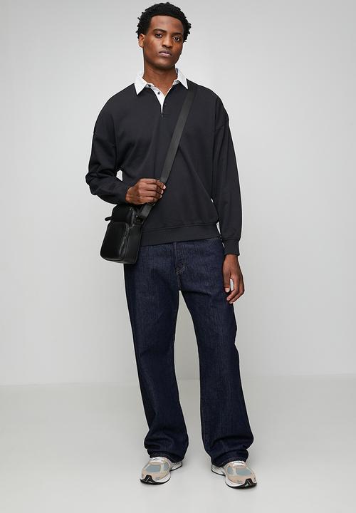 Only & Sons - Jeffrey Rugby Polo - Black