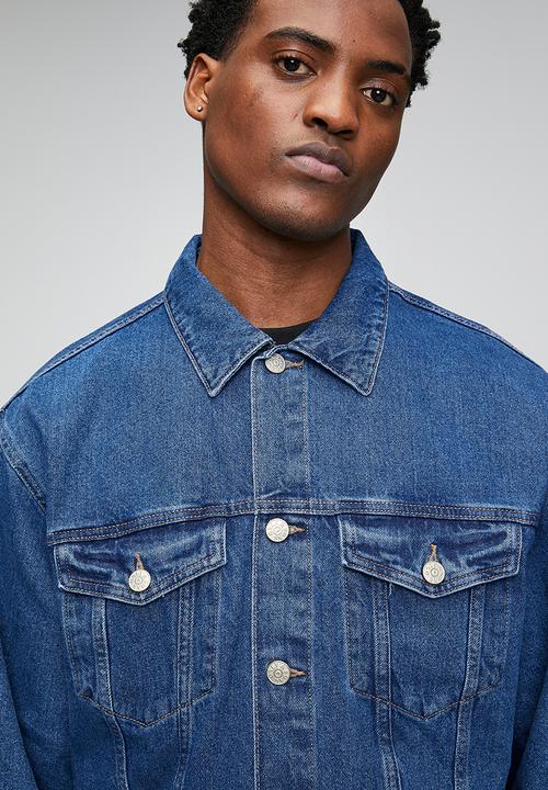 Only & Sons - ONSZACH BOX PIM DNM JACKET VD - Blue