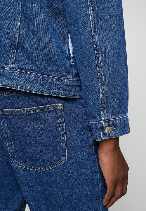 Only & Sons - ONSZACH BOX PIM DNM JACKET VD - Blue