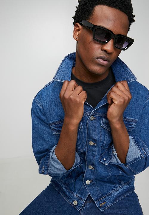 Only & Sons - ONSZACH BOX PIM DNM JACKET VD - Blue