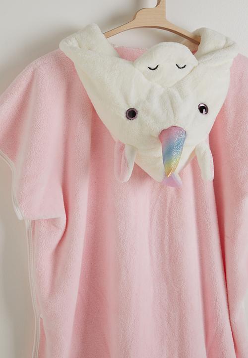 Pop Candy - Unicorn hood towel - pink
