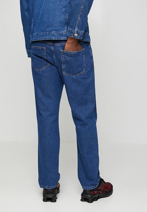Only & Sons - Edge Straight Box Denim Jean - Blue