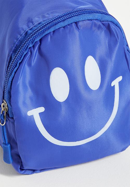 Pop Candy - Smiley face crossbody bag - navy