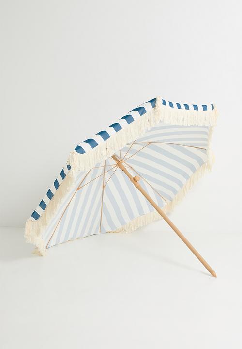 H&S - Coastline beach umbrella - Blue