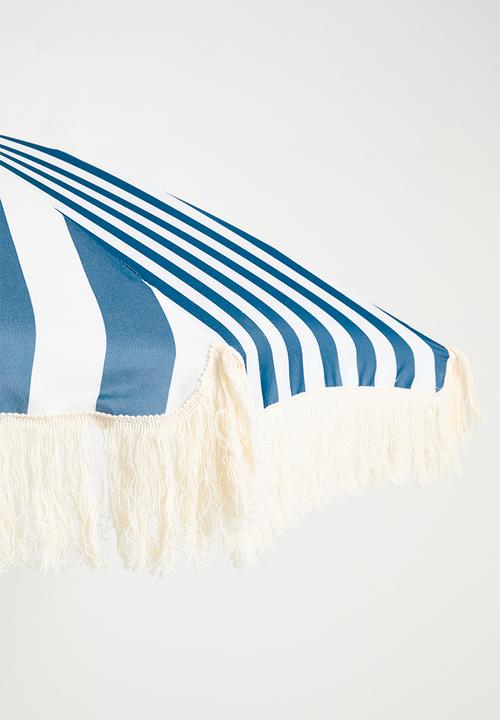 H&S - Coastline beach umbrella - Blue