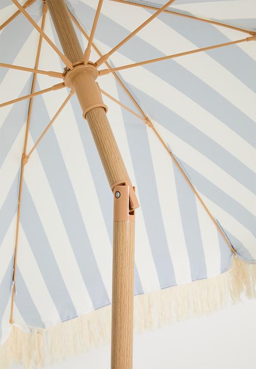 H&S - Coastline beach umbrella - Blue