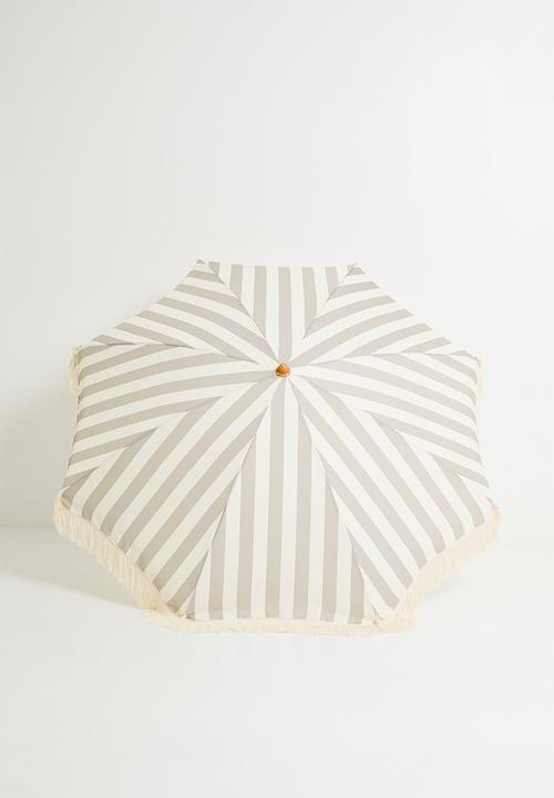H&S - Coastline beach umbrella - Taupe