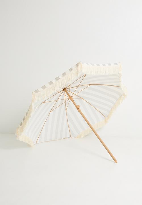 H&S - Coastline beach umbrella - Taupe
