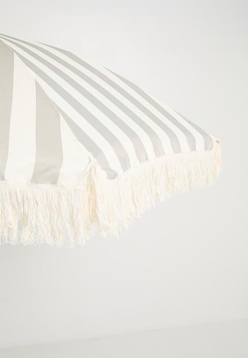 H&S - Coastline beach umbrella - Taupe