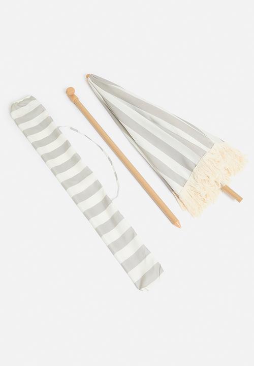 H&S - Coastline beach umbrella - Taupe