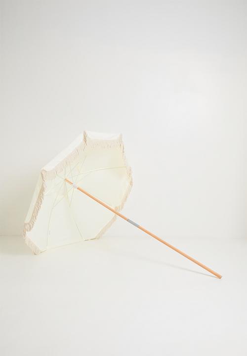 H&S - Beach Wood Umbrella - Cream