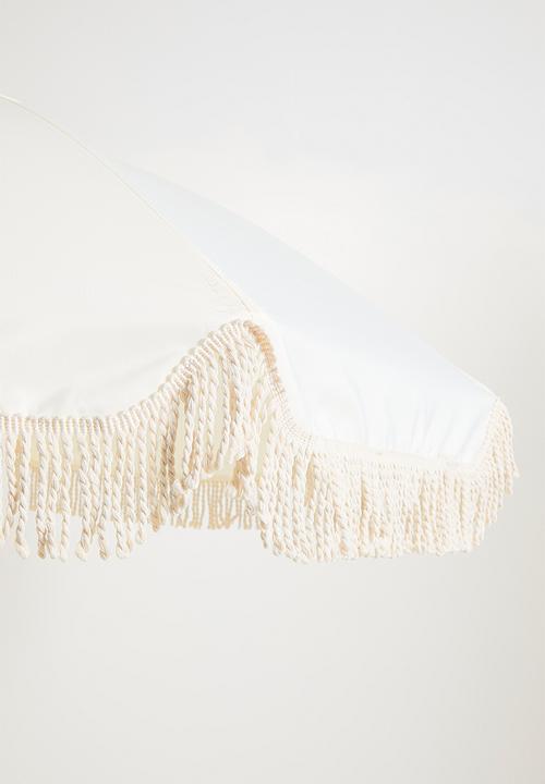 H&S - Beach Wood Umbrella - Cream