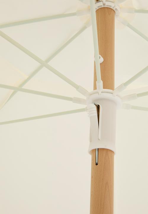 H&S - Beach Wood Umbrella - Cream