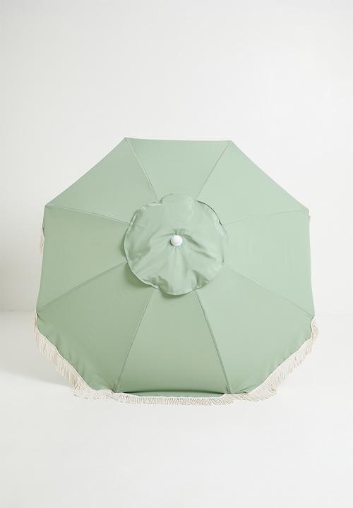 H&S - Beach Wood Umbrella - Green