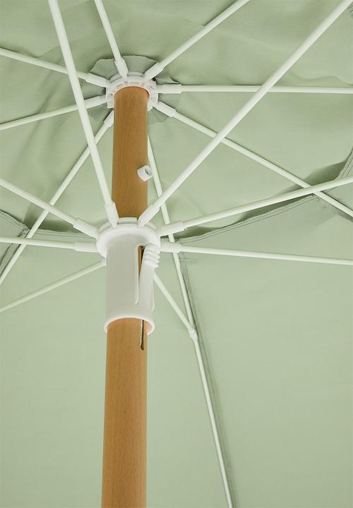 H&S - Beach Wood Umbrella - Green