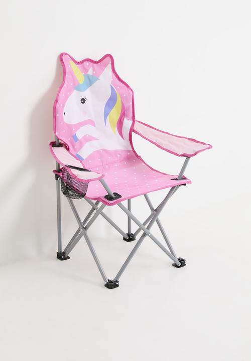 Pop Candy - Unicorn camp chair - bright pink