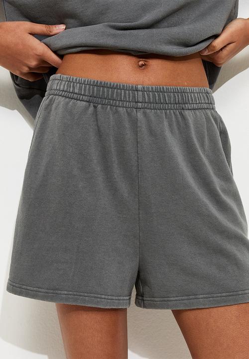 New Look - Vde jogger short  - dark grey