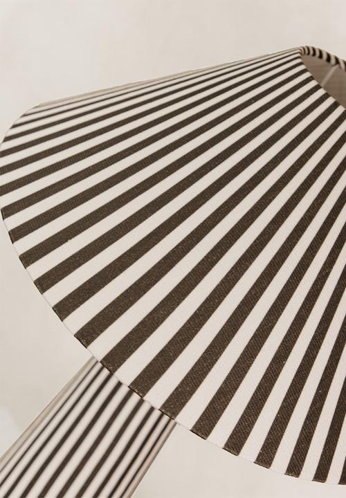 Noha - Fusion Table Lamp - Ngoma Stripe