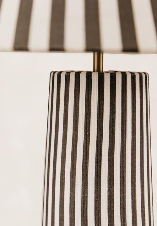 Noha - Fusion Table Lamp - Ngoma Stripe