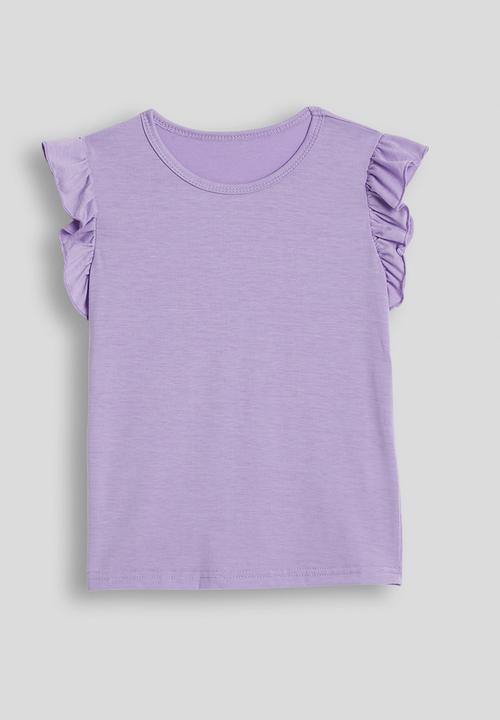 Pop Candy - 3 pack frilled sleeve tees - multi