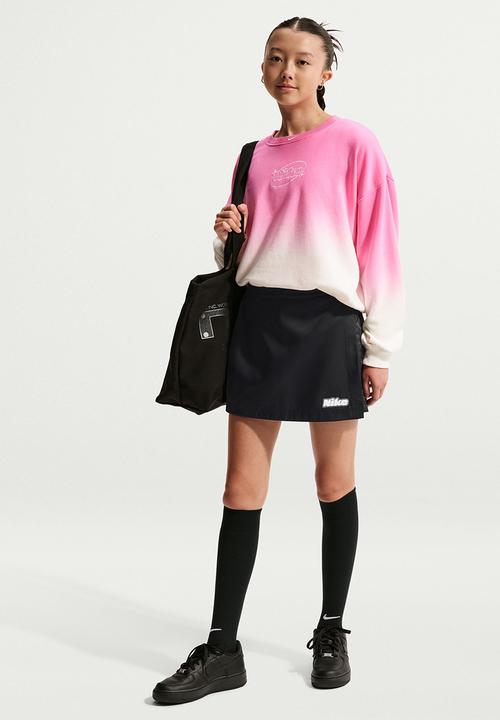 Nike - Girls Nike Sportswear Skort - Black/White