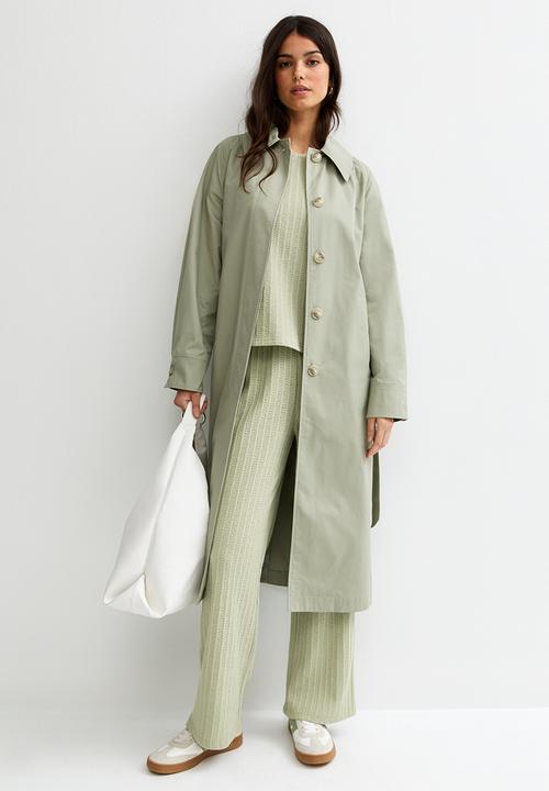 New Look - C&s vde pointelle trouser - green