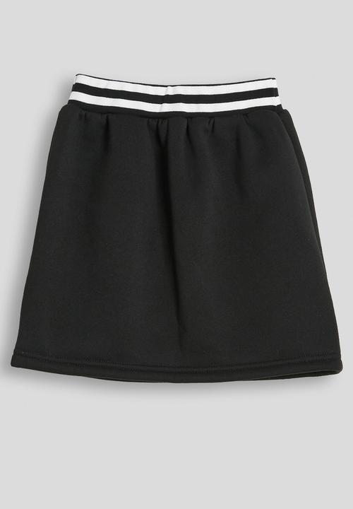Pop Candy - Baseball jacket and skirt - black/white