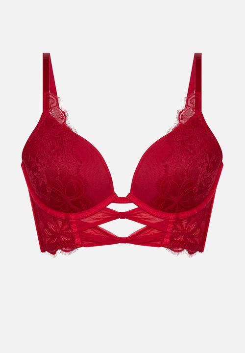 Hunkemoller - Marianna pp push ll - chili pepper