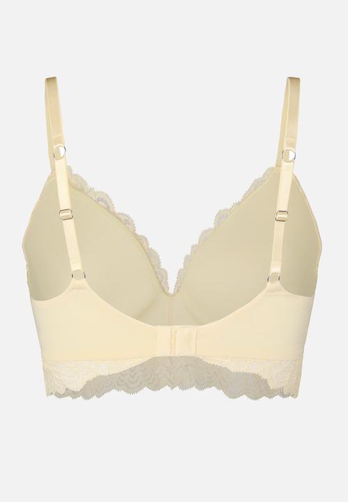Hunkemoller - Andrea non wired pp - anise flower