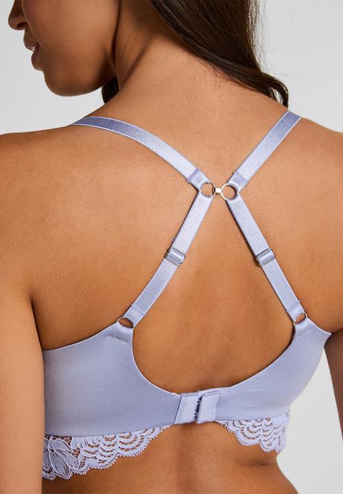 Hunkemoller - Andrea non wired pp - baby lavender