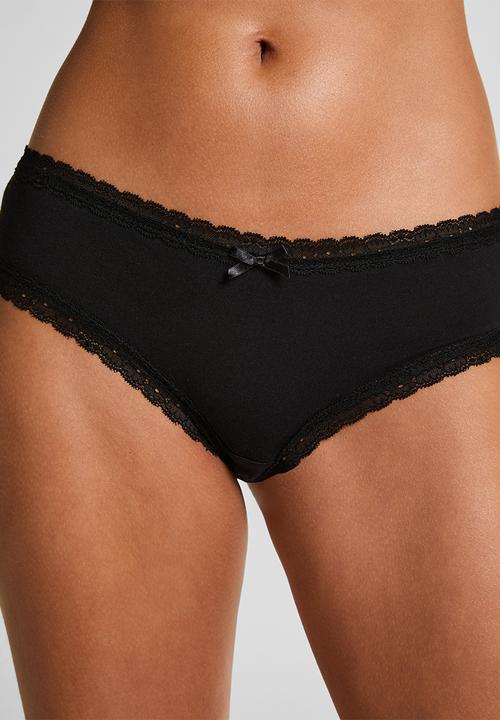 Hunkemoller - 2 Pack georgia brazilian - caviar
